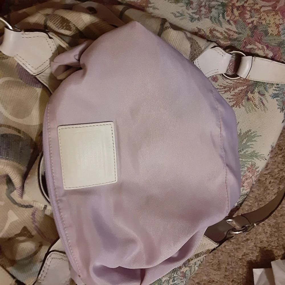Coach Lynn Soho Multi-Color Optic Art Hobo Shoulder Bag - Picture 14 of 16